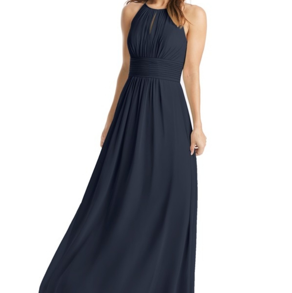 Azazie Navy Blue Bridesmaid Dress 